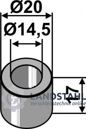 Schlagbuchse Aus Hochleistungsstahl - 6-Punkt Sechskant, 22 Mm, Für Druckluftschlüssel